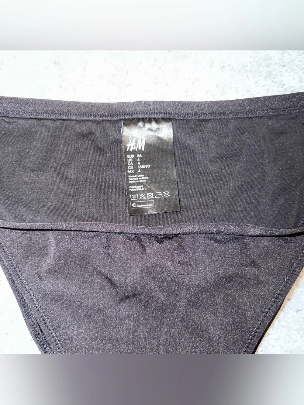 H&M Black Women's Bikini Bottoms